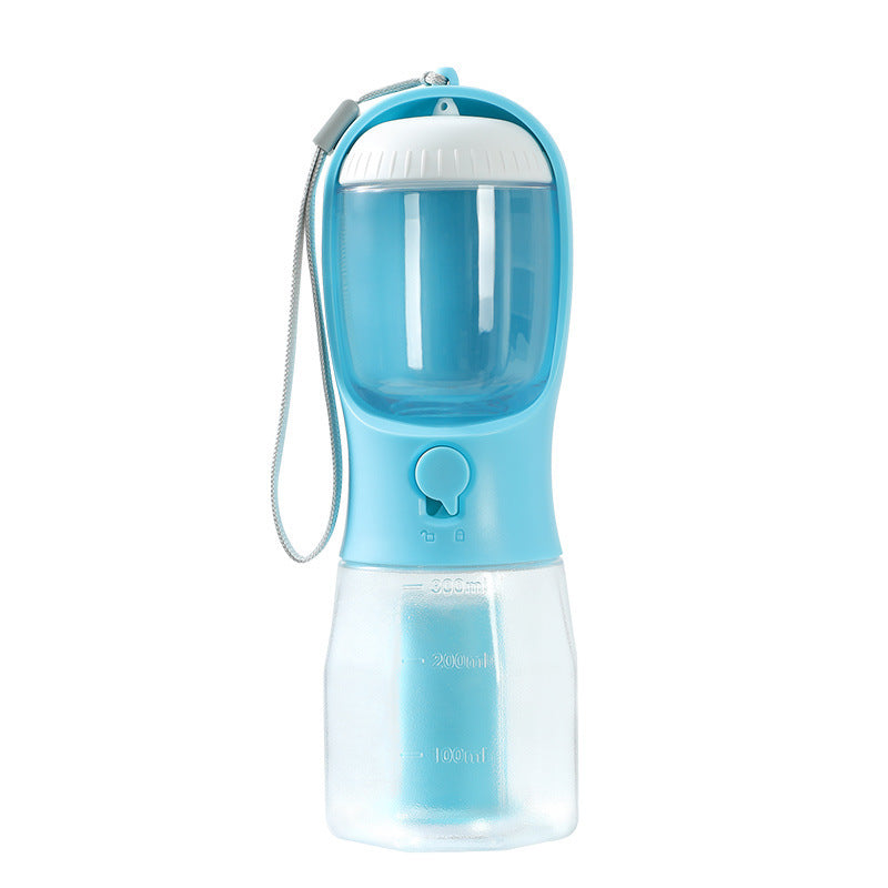 Dog Water Cup Drinking Food Garbage, Bag Three-in-one Portable Small Multi-functional, Pet Cups Pets Supplies