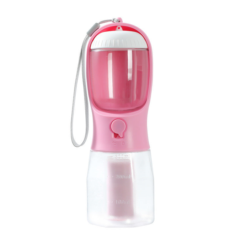 Dog Water Cup Drinking Food Garbage, Bag Three-in-one Portable Small Multi-functional, Pet Cups Pets Supplies