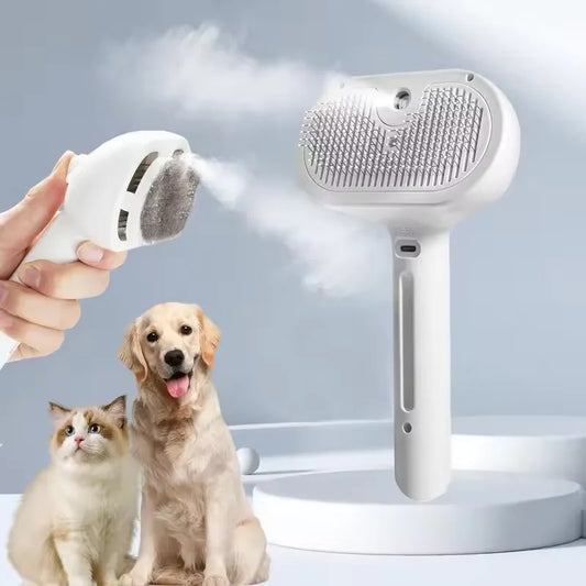 Pet Grooming Brush Steamer